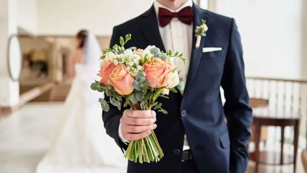 Jaki Kolor Garnituru na Ślub w 2026 Roku? Top 5 Propozycji 14 garnitur ślubny 2025