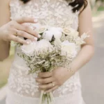 krótkie paznokcie ślubne